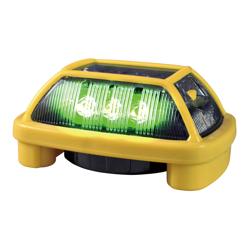 【電池式LED表示灯】 VK16H-004H3G＜ニコハザード＞【３面発光・緑色】 VK16H型