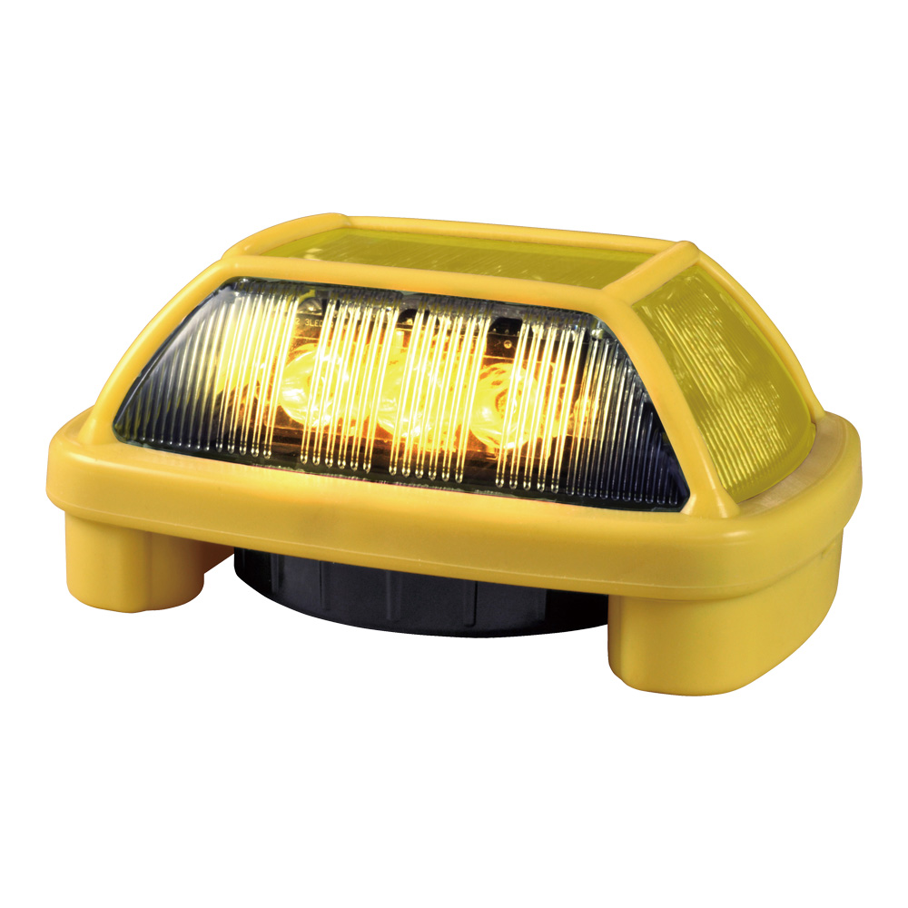 【電池式LED表示灯】 VK16H-004H1Y＜ニコハザード＞【１面発光・黄色】 VK16H型